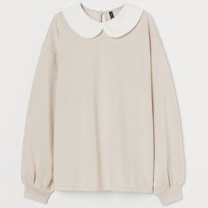 H&M Collared Sweatshirt